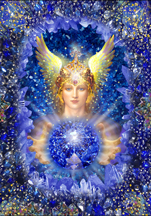 Archangel Michael - Sapphire
